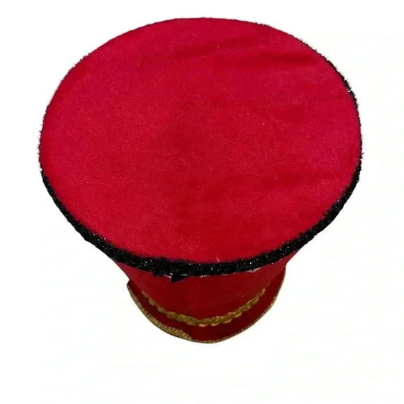 Red Velvet Jeweled Soldier Hat Christmas Tree Topper
Gold Chain - Picture 4 of 4